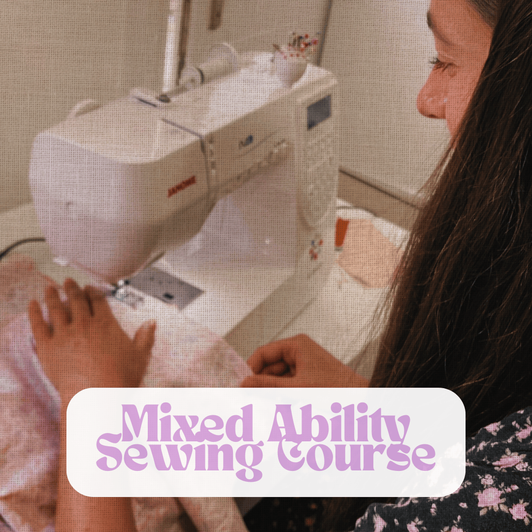 Mixed Ability Sewing Course: Thursdays 2pm-4pm Starting 5th November