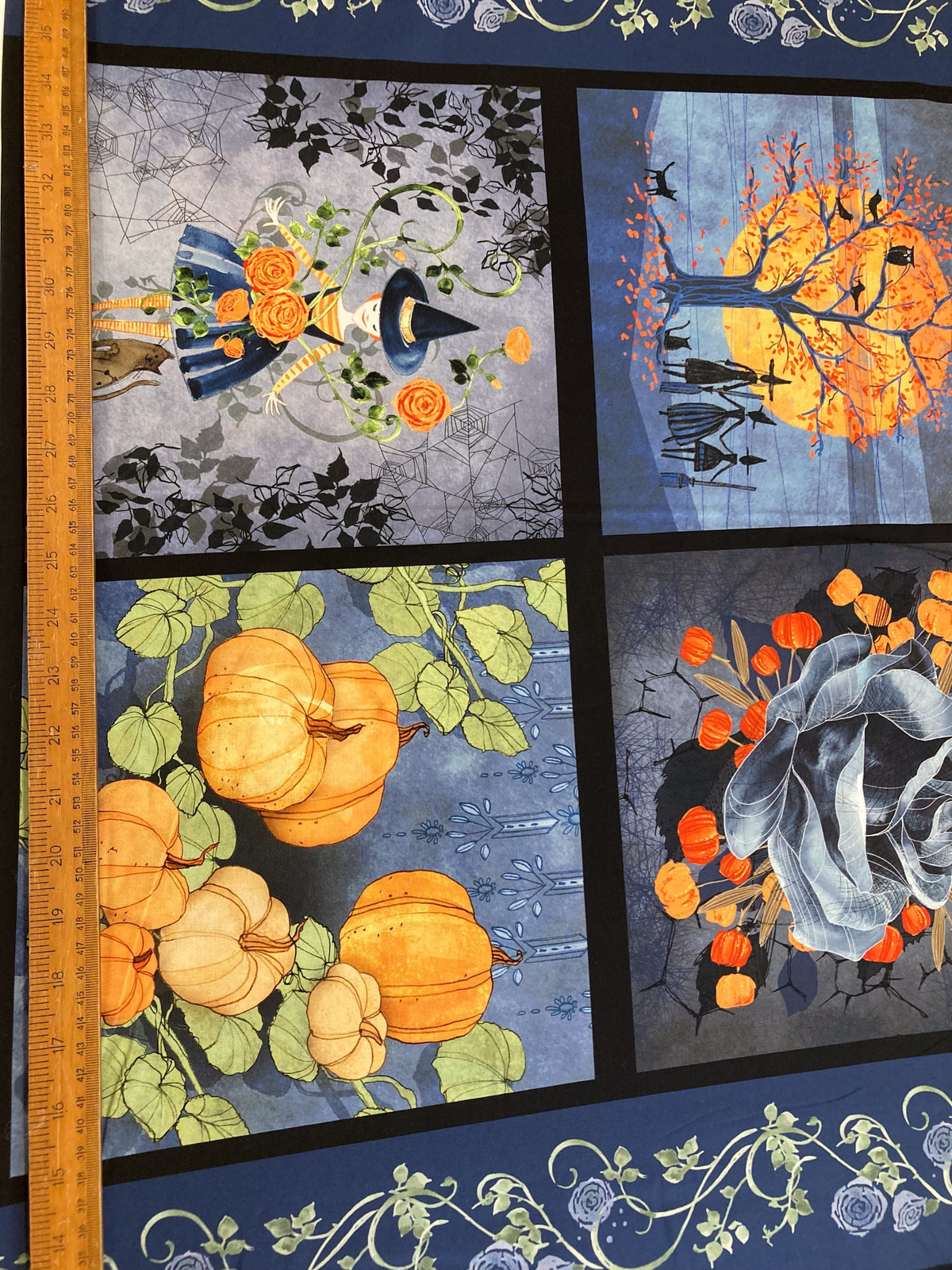 Moda 'Coven' Quilting Cotton Panel Print