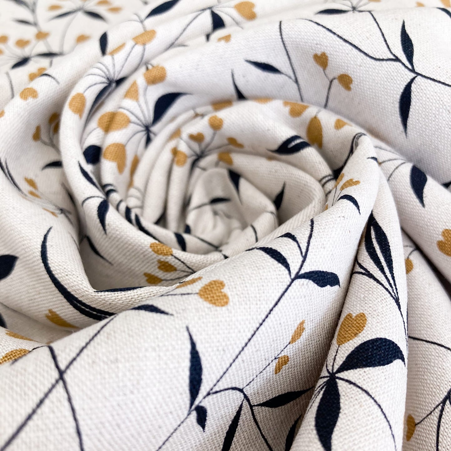 Moda Fabrics 'Arabesque' Mochi Linen 'Highland' in Angel