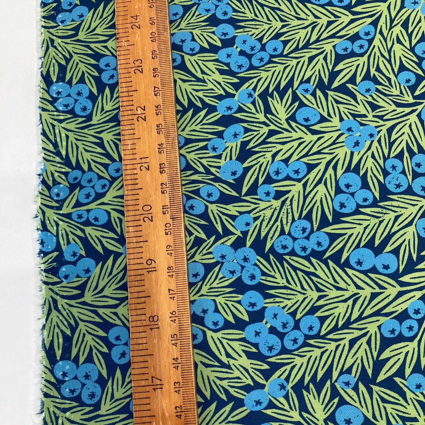 Moda 'Garden Series' Quilting Cotton 'Blueberries' in Dusk