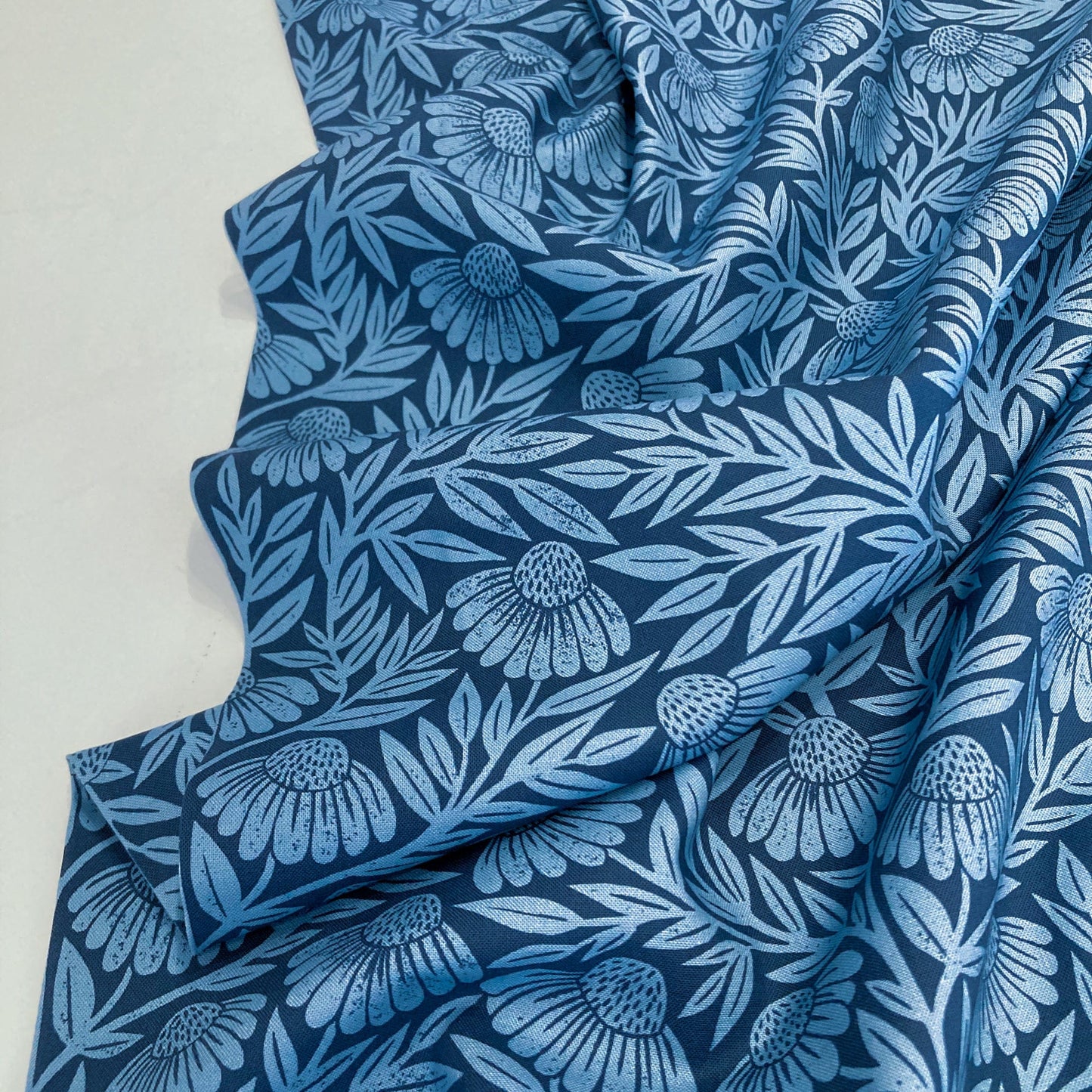 Moda 'Garden Series' Quilting Cotton 'Echinacea' in Dusk