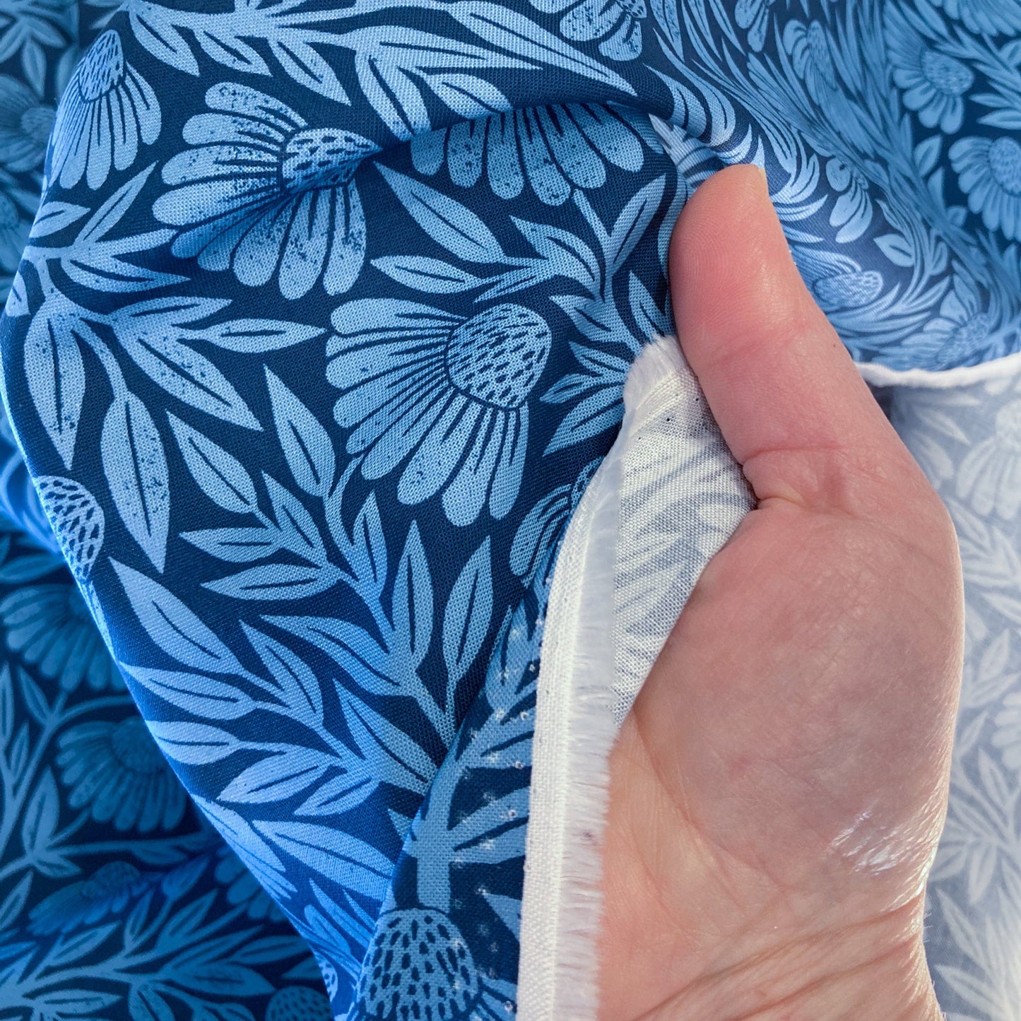 Moda 'Garden Series' Quilting Cotton 'Echinacea' in Dusk