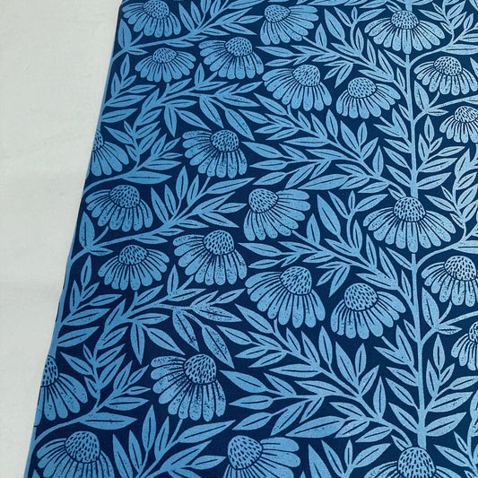 Moda 'Garden Series' Quilting Cotton 'Echinacea' in Dusk