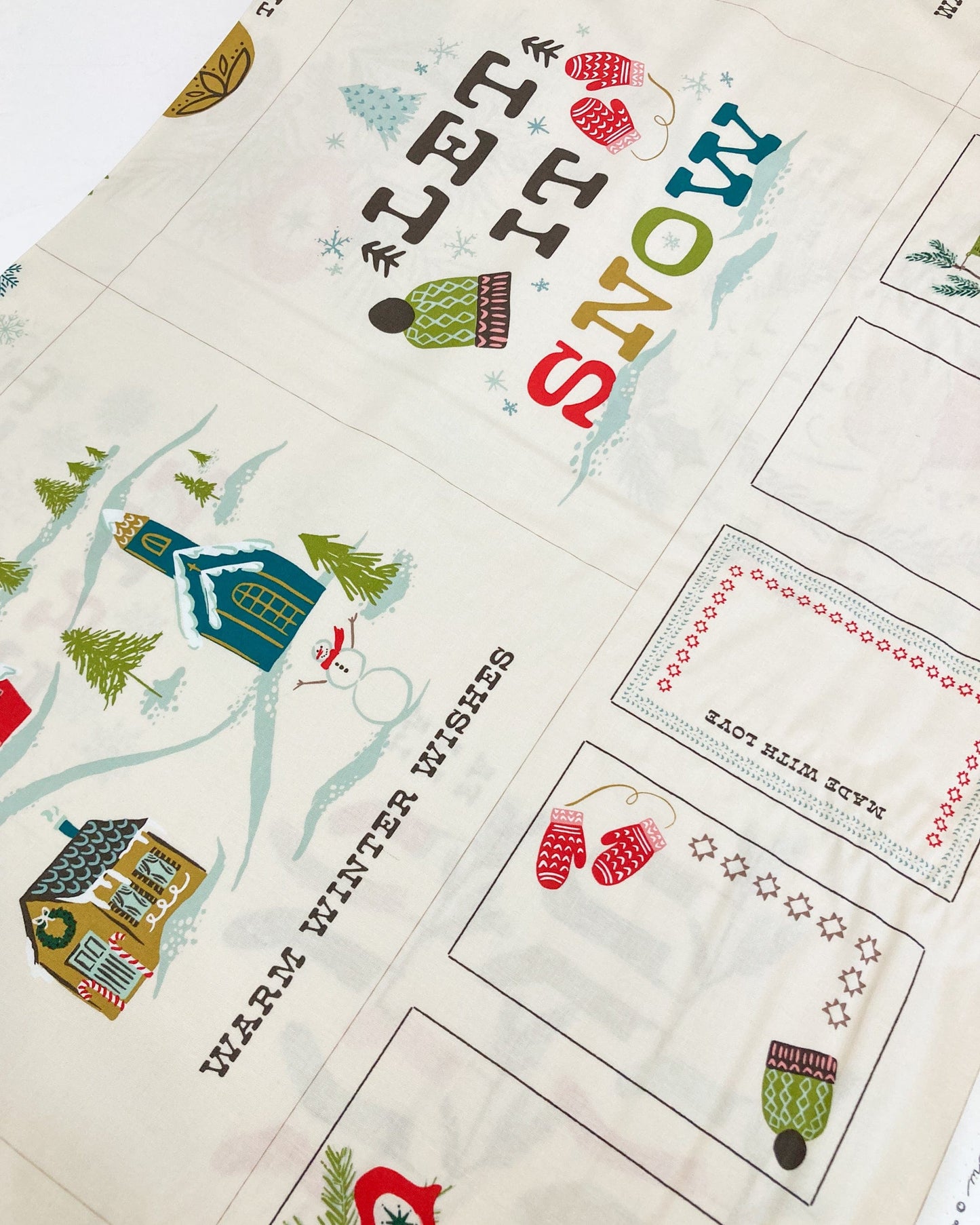 Moda 'Cozy Wonderland' Quilting Cotton Panel
