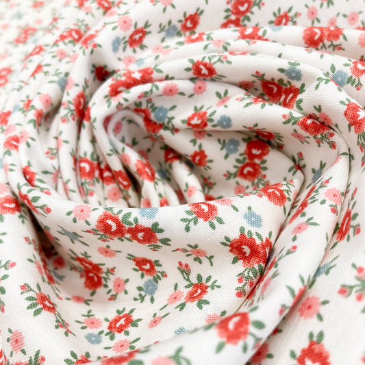 Moda 'Rosemary Cottage' Quilting Cotton in Cream