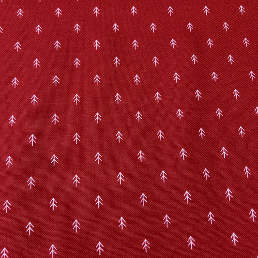 Moda 'On Dasher' Quilting Cotton in Red