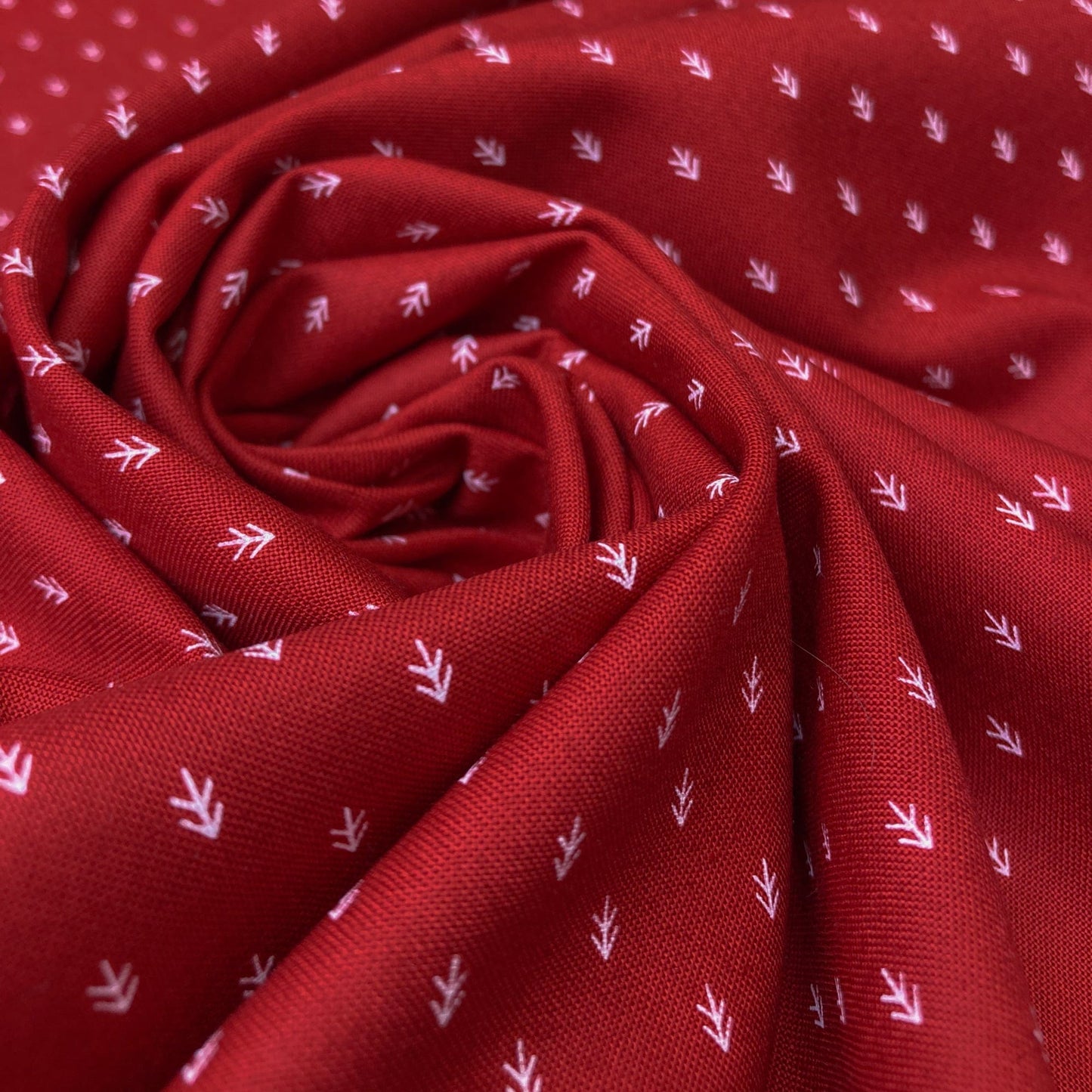 Moda 'On Dasher' Quilting Cotton in Red