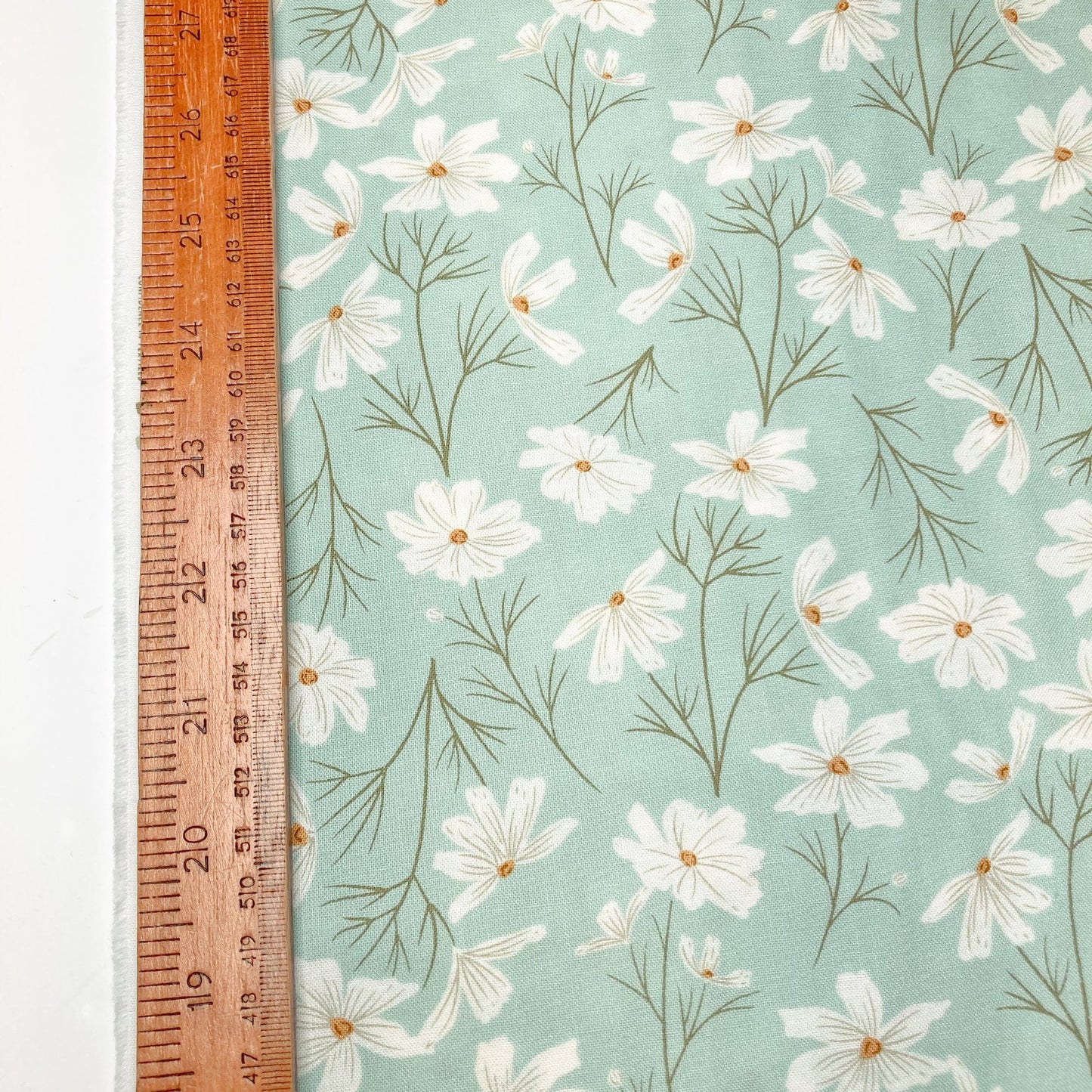 Moda 'Seaglass Summer' Quilting Cotton 'Cottage Cosmo' in Ocean Air