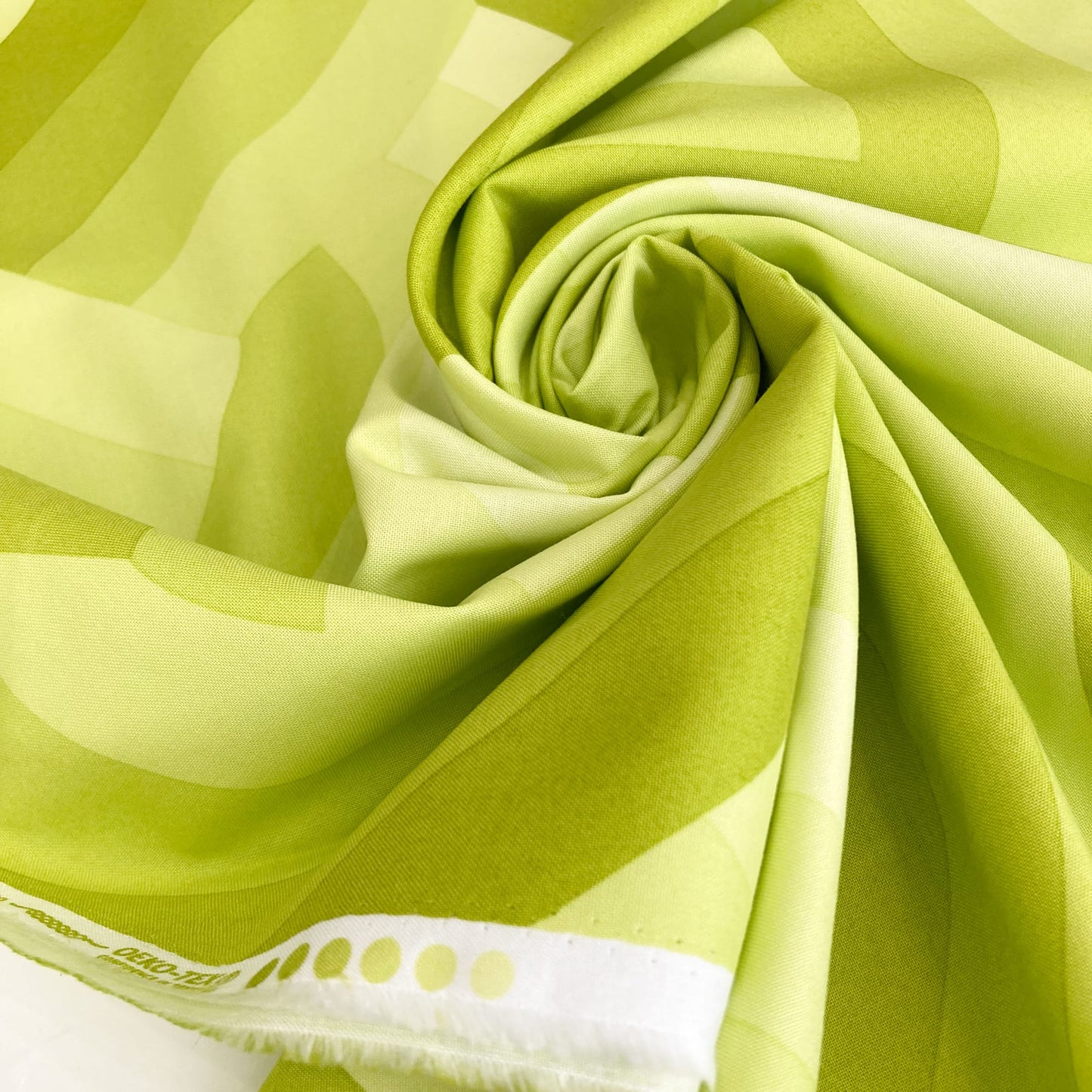 Moda Emily van Hoff 'Echo' Quilting Cotton in Acid Green