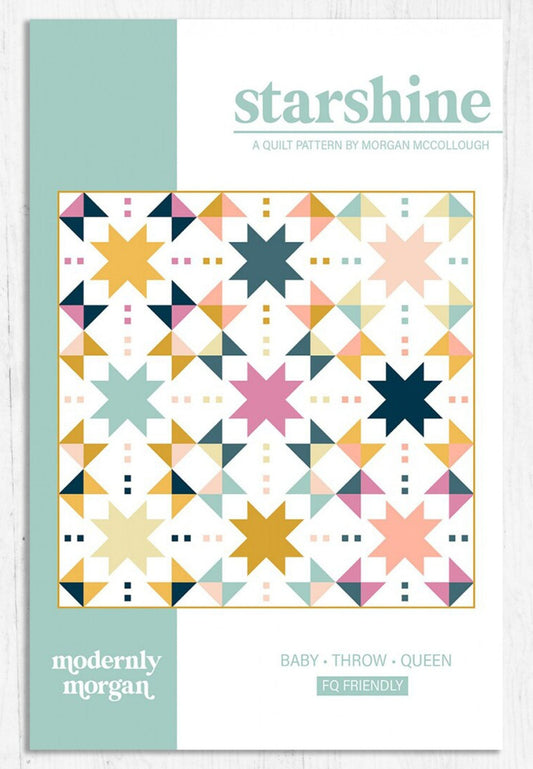 Modernly Morgan: Starshine Quilt Pattern