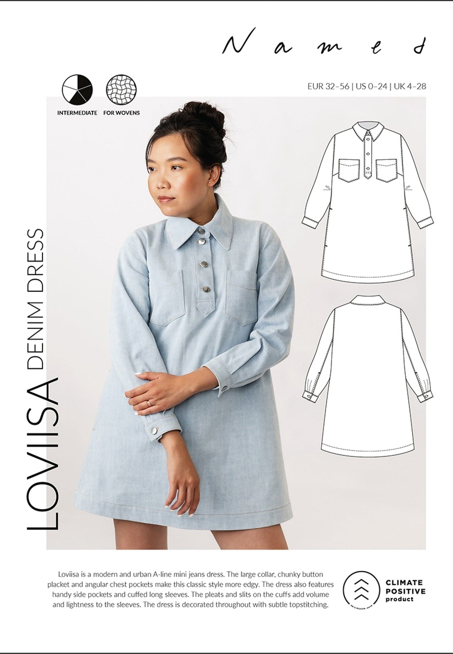 Named Clothing: Loviisa Denim Dress