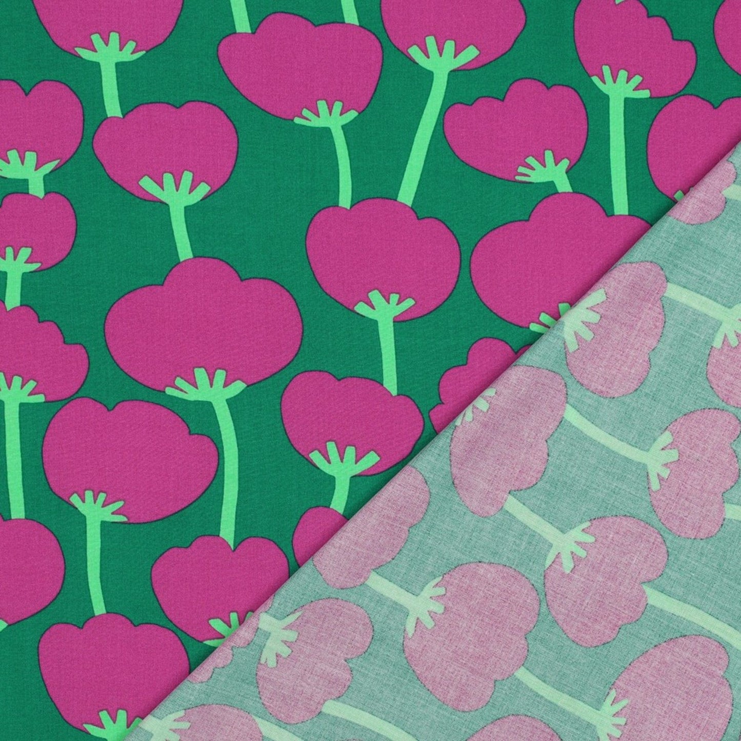 Nerida Hansen: Lenzing Ecovero  Viscose 'Poppies'