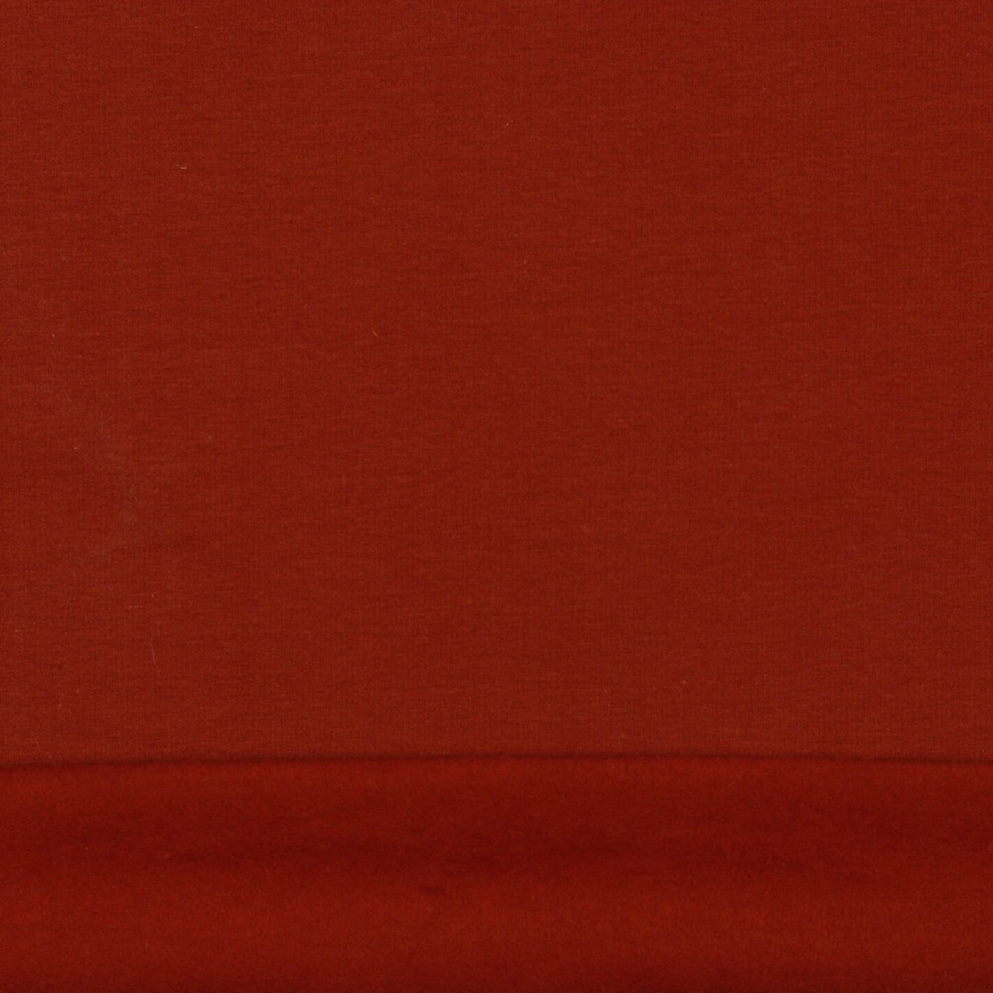 Organic Cotton Fleece-Backed Jersey in Terracotta