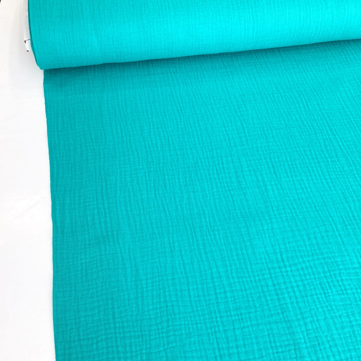 Organic Cotton Double Gauze in Turquoise