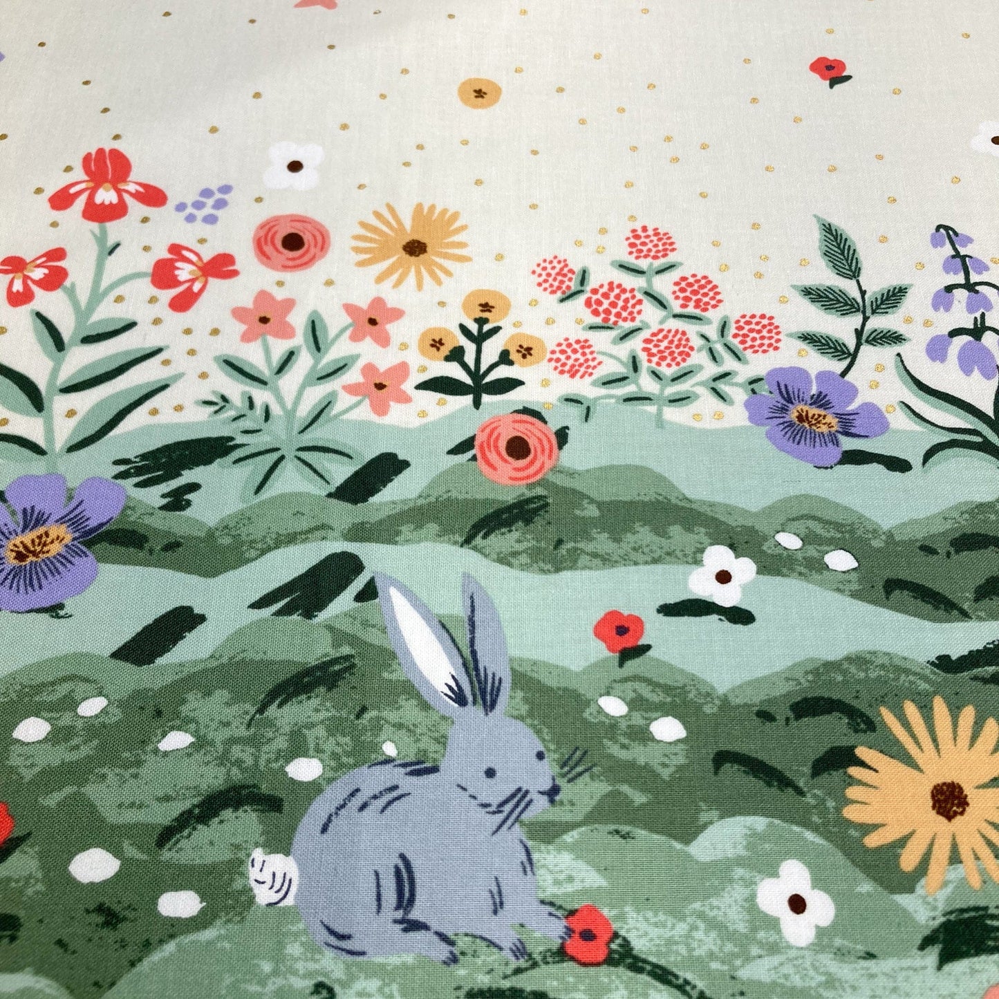Rifle Paper Co. 'Easter II' Quilting Cotton Border Print in Cream