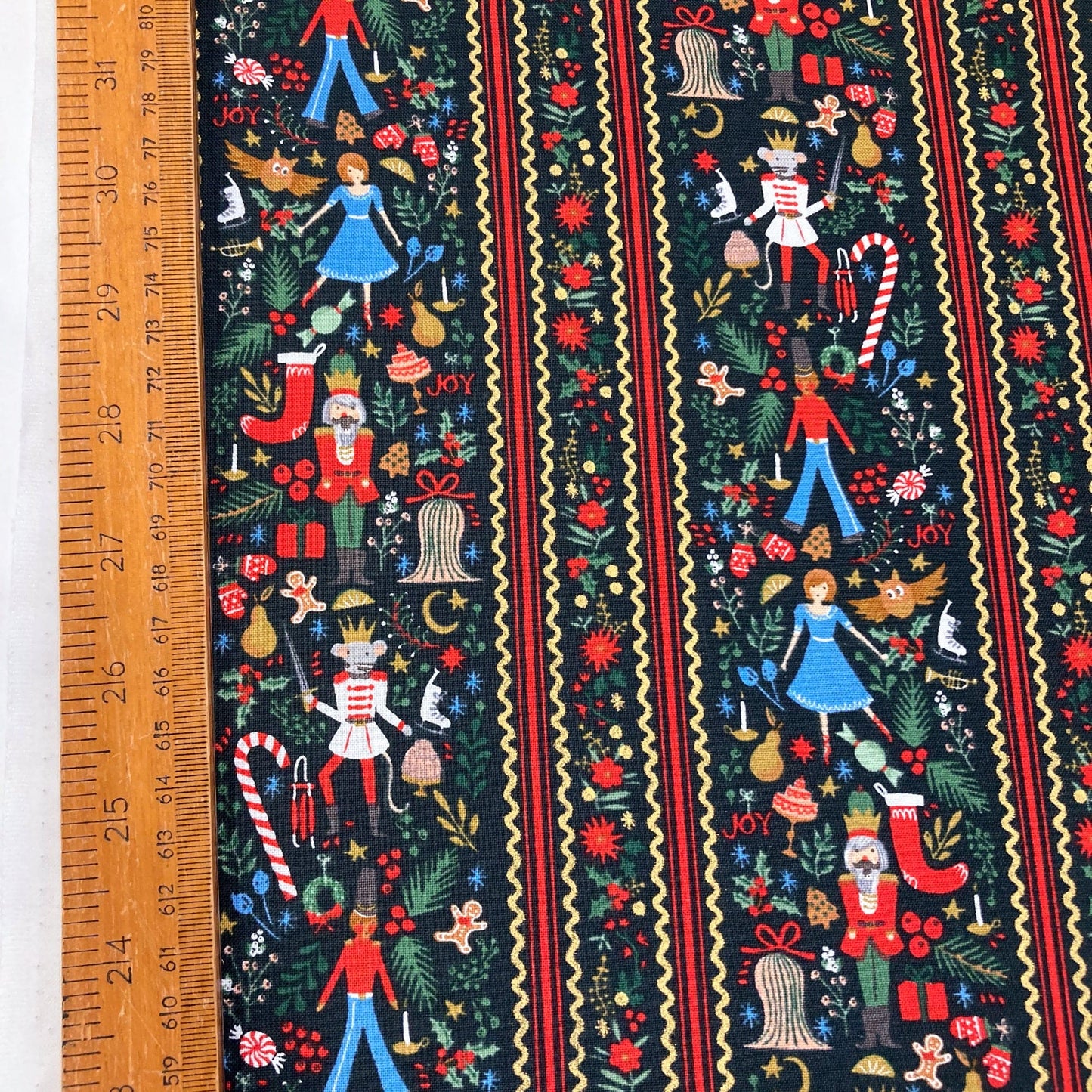 Rifle Paper Co. 'Holiday Classics' Quilting Cotton 'Nutcracker'