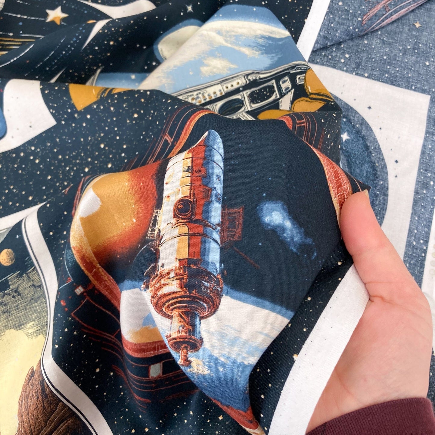 RJR Studio 'Beyond the Horizon' Quilting Cotton Panel