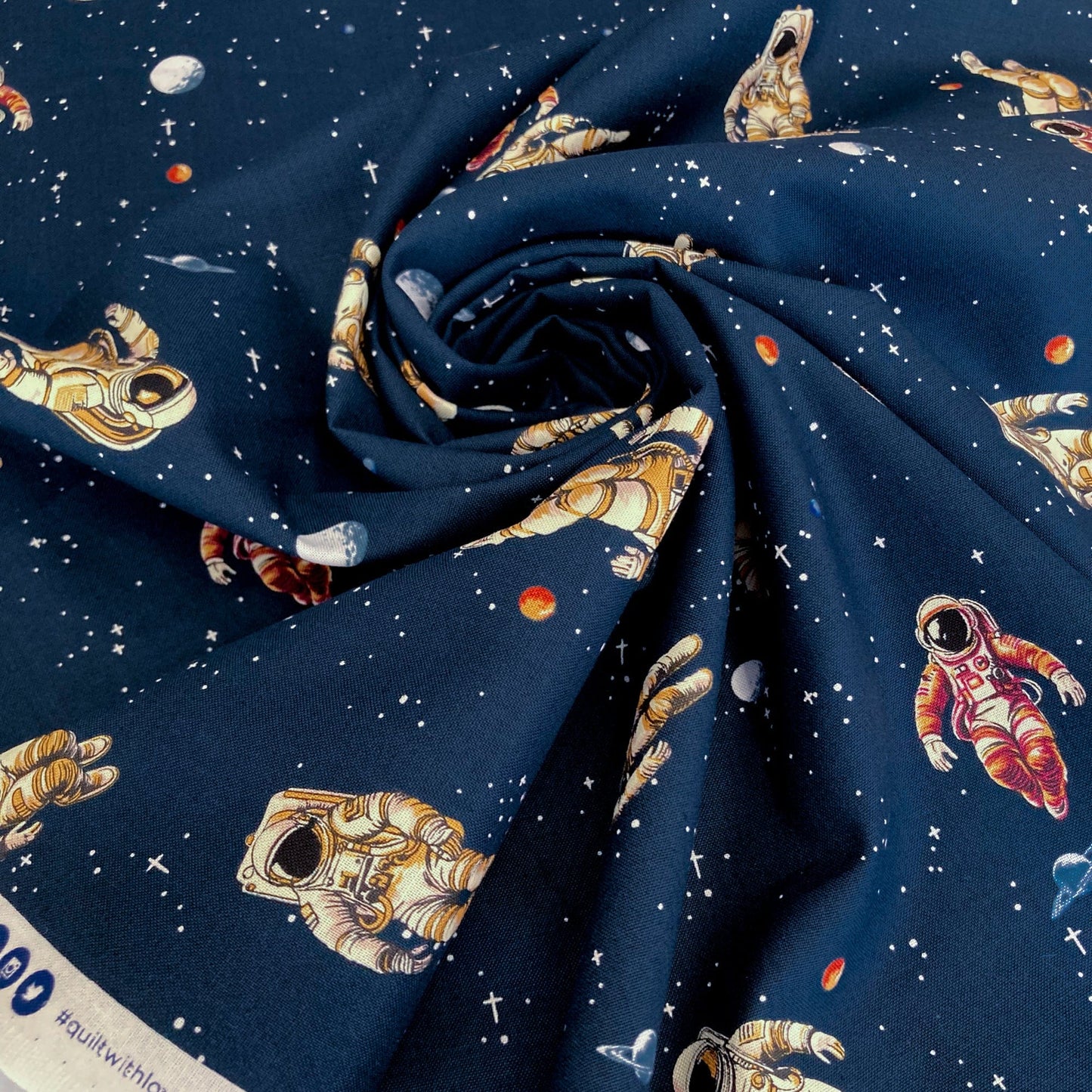 RJR Studio Quilting Cotton 'Zero Gravity'