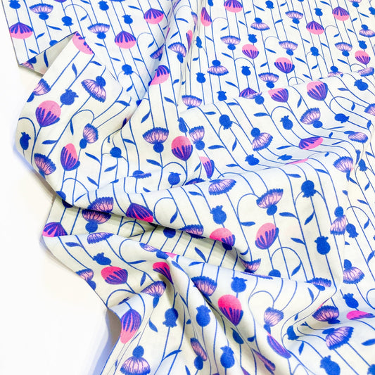 Ruby Star Society 'Backyard' Quilting Cotton 'Arches' in Twilight