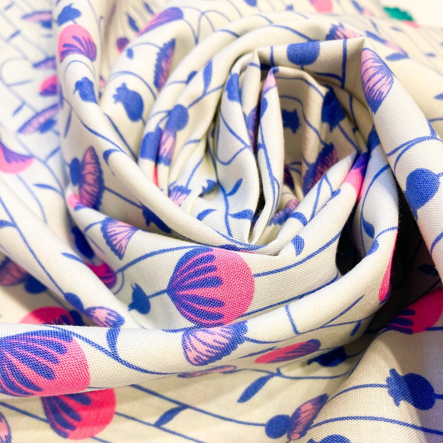 Ruby Star Society 'Backyard' Quilting Cotton 'Arches' in Twilight