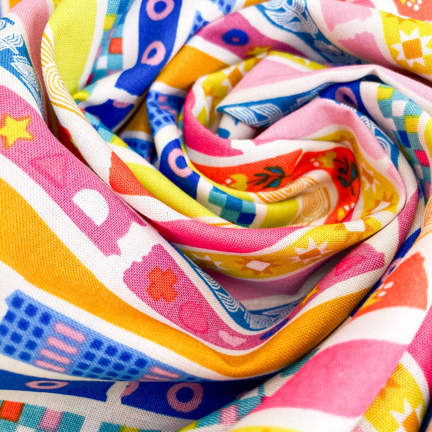 Ruby Star Society 'Washi Plus' Quilting Cotton 'Yay It's Tape' in Natural