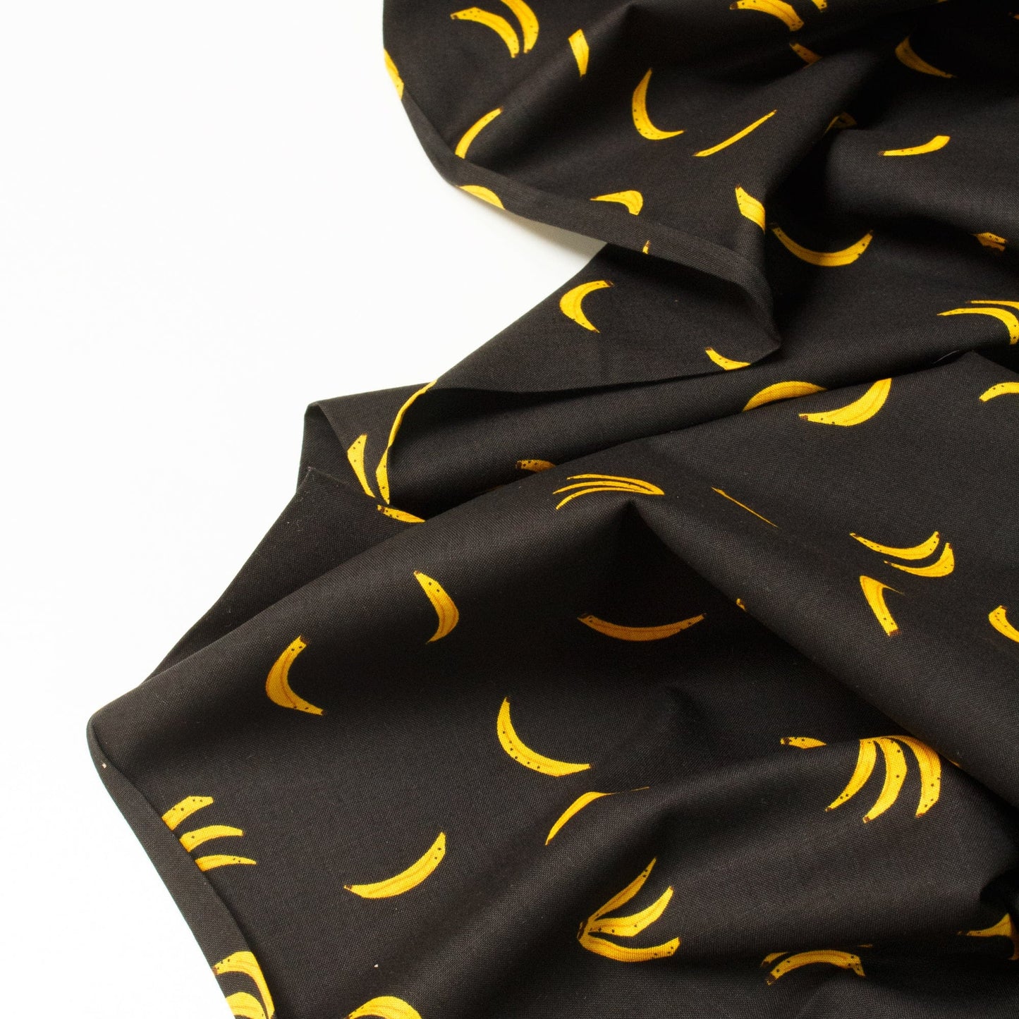 Ruby Star Society Quilting Cotton 'Darlings 2': 'Nanners' in Black