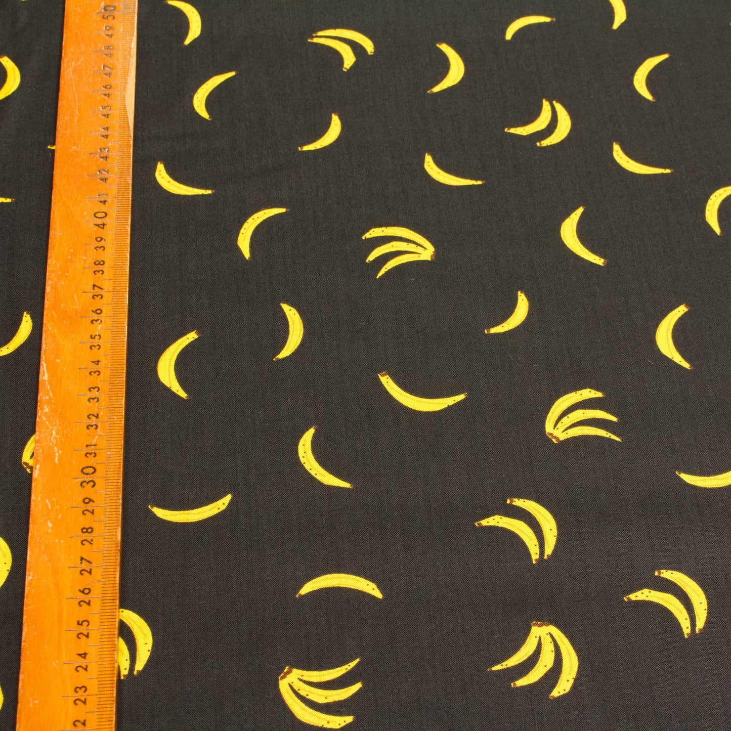 Ruby Star Society Quilting Cotton 'Darlings 2': 'Nanners' in Black