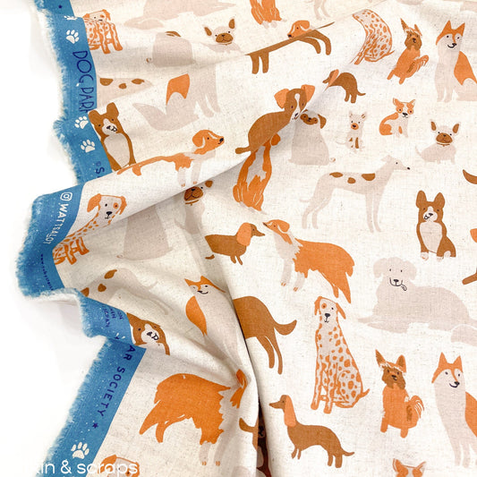 Ruby Star Society 'Dog Park': 'Dog Medley' Canvas in Natural