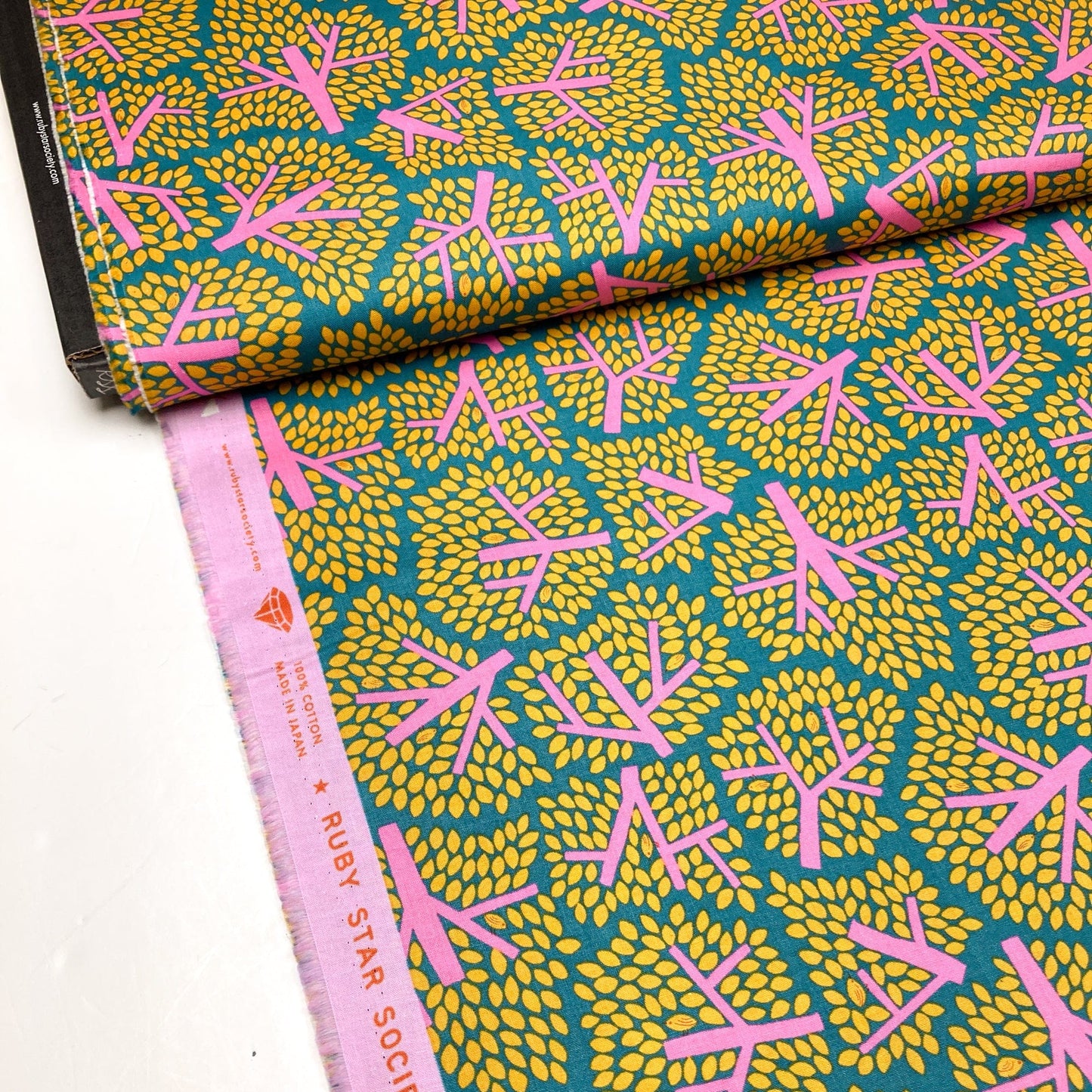 Ruby Star Society 'Bird is the Word' Quilting Cotton 'Canopy' in Storytime