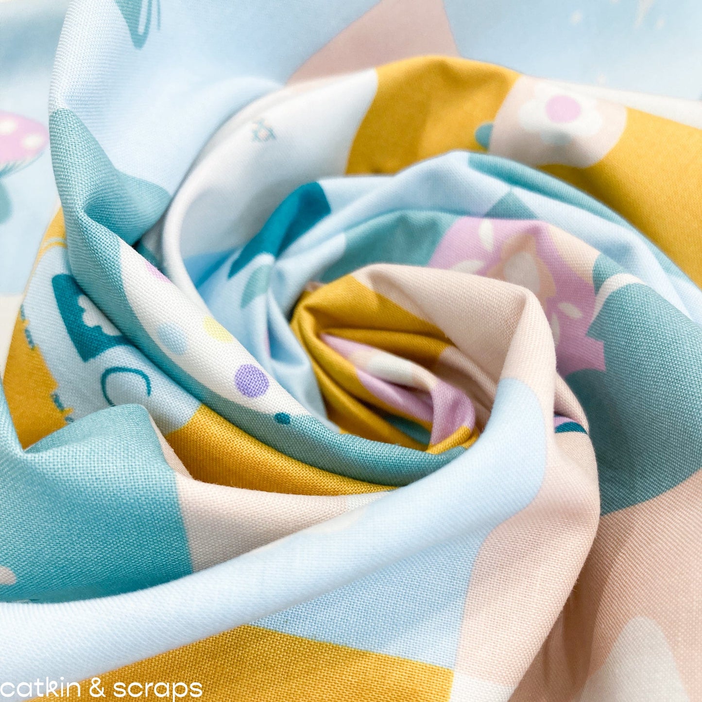 Ruby Star Society 'Picture Book' Quilting Cotton 'Memory Cards' in Playful