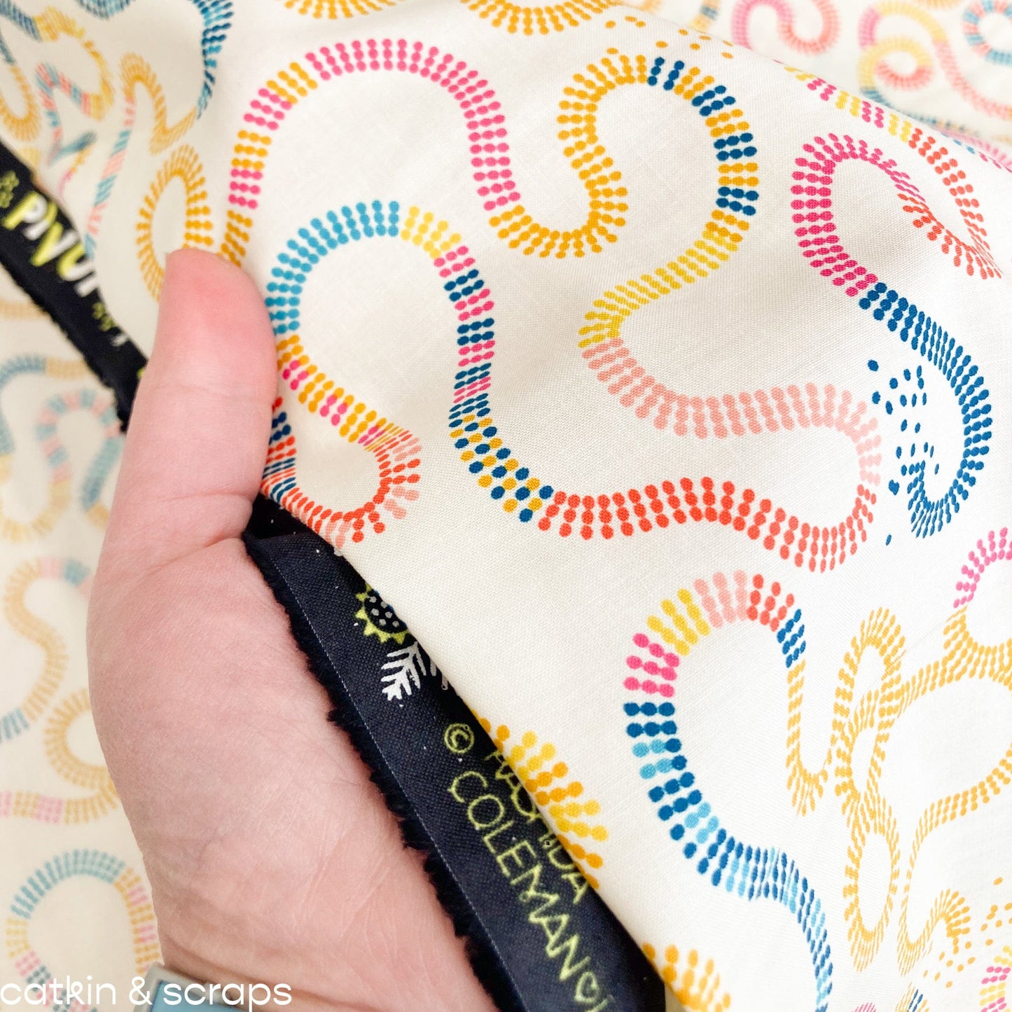 Ruby Star Society 'Pivot' Quilting Cotton 'Beaded' in Natural