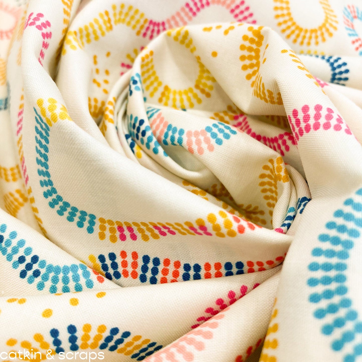 Ruby Star Society 'Pivot' Quilting Cotton 'Beaded' in Natural