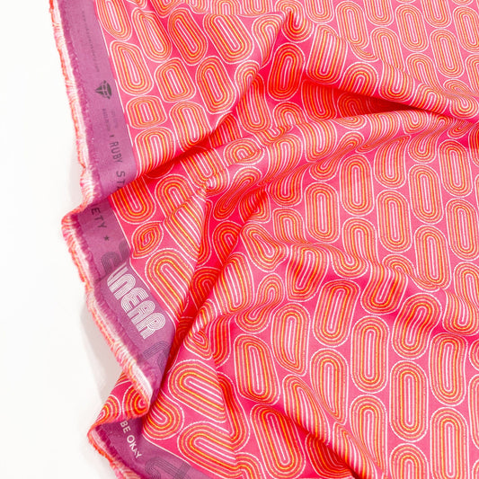 Ruby Star Society 'Linear' Quilting Cotton 'Capsule' in Playful