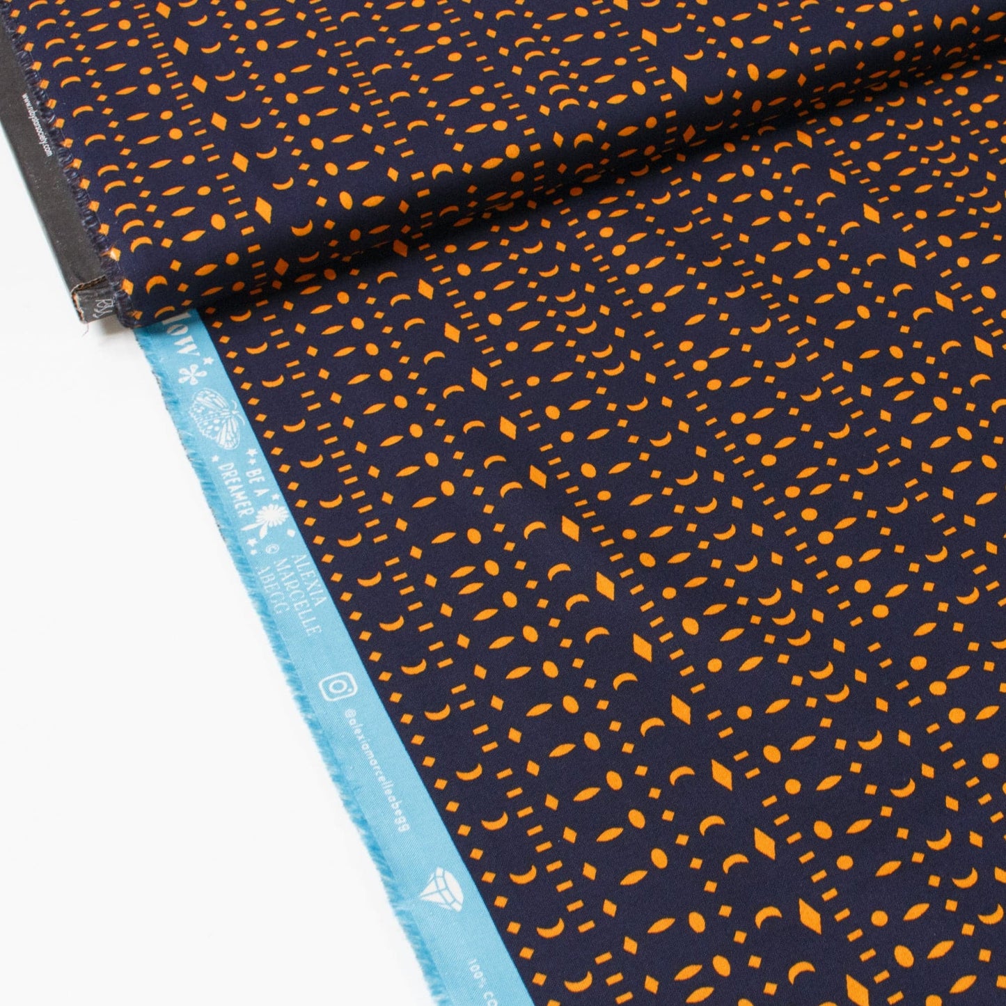 Ruby Star Society 'Moonglow' Quilting Cotton 'Phases' in Indigo