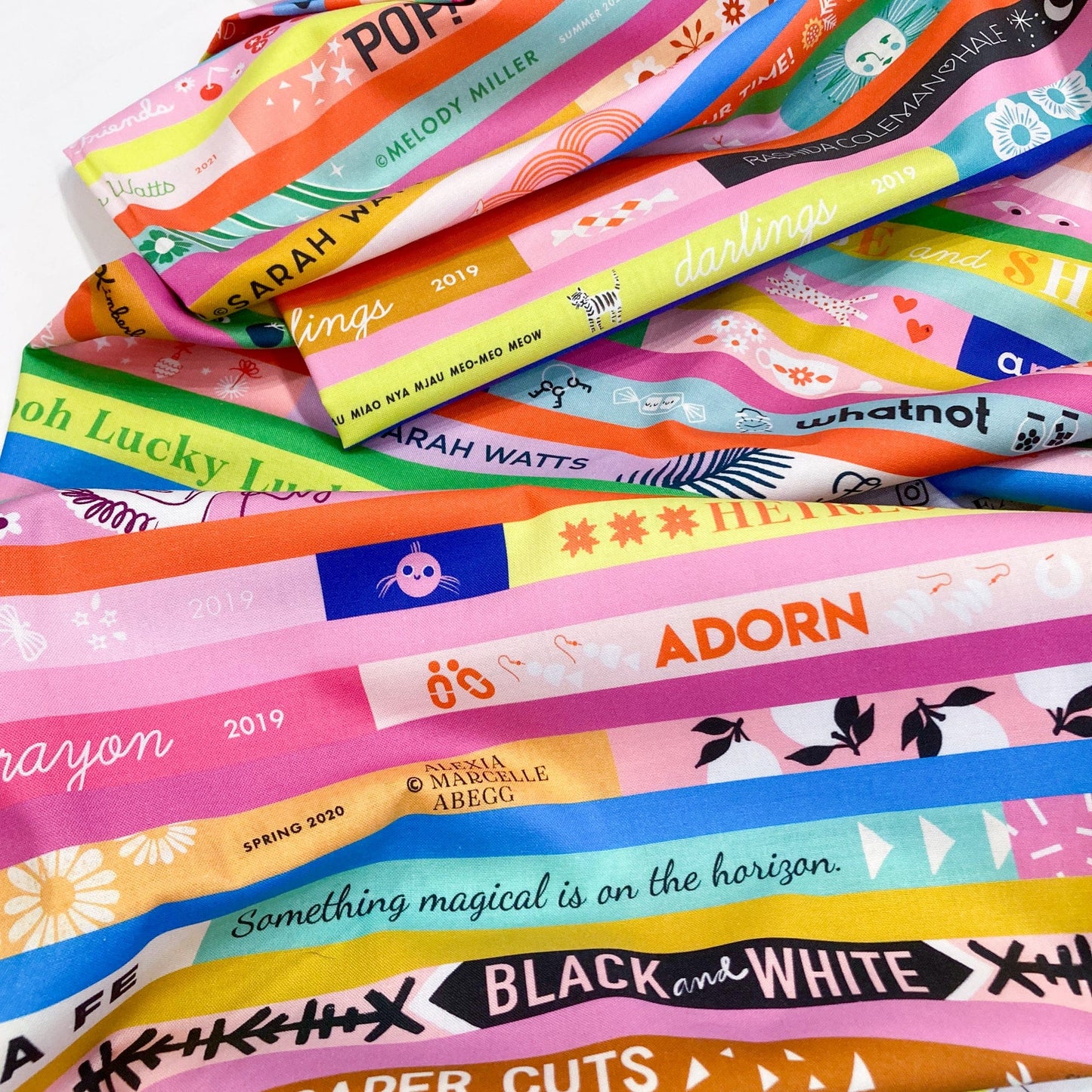 Ruby Star Society 'Selvedge Magic' Panel