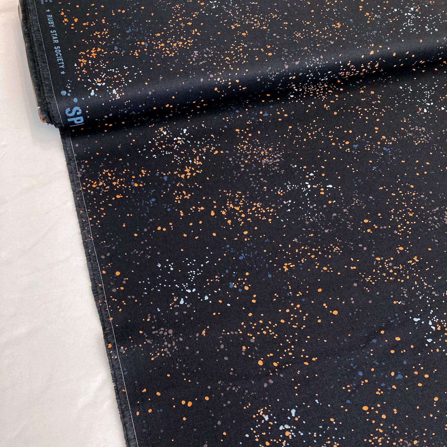 Ruby Star Society 'Speckled': Canvas in Black (Metallic)