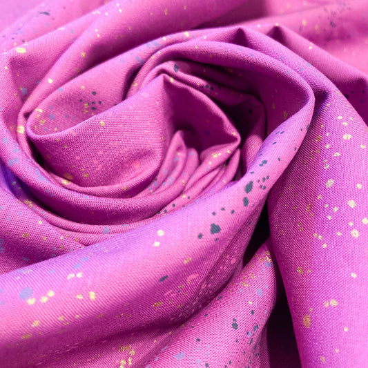 Ruby Star Society 'Speckled' Quilting Cotton in 'Witchy' (Metallic)