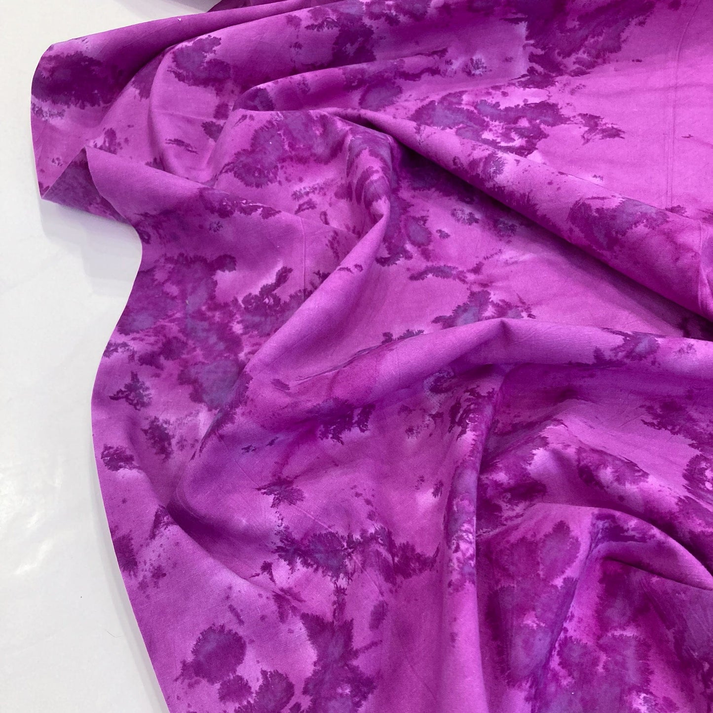 Fabric Freedom Cotton Tie-Dye Batik in Magenta