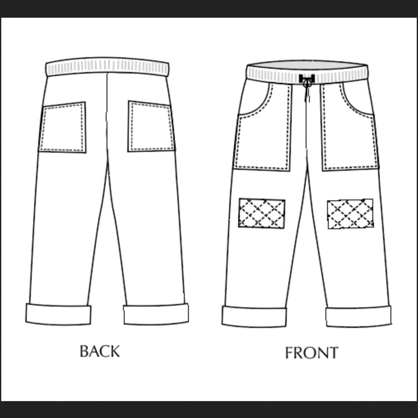 Sew Different: Mini-Me Rumpus Pants