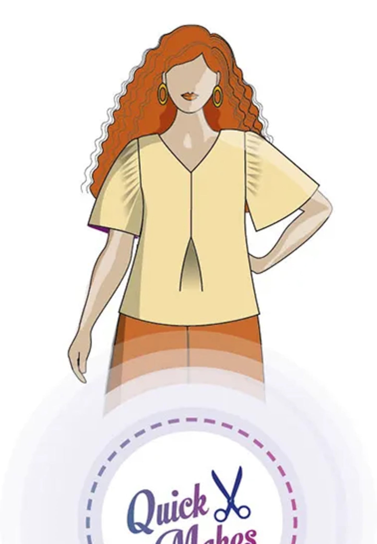 Sew Different 'Quick Makes': Frill Sleeve Top