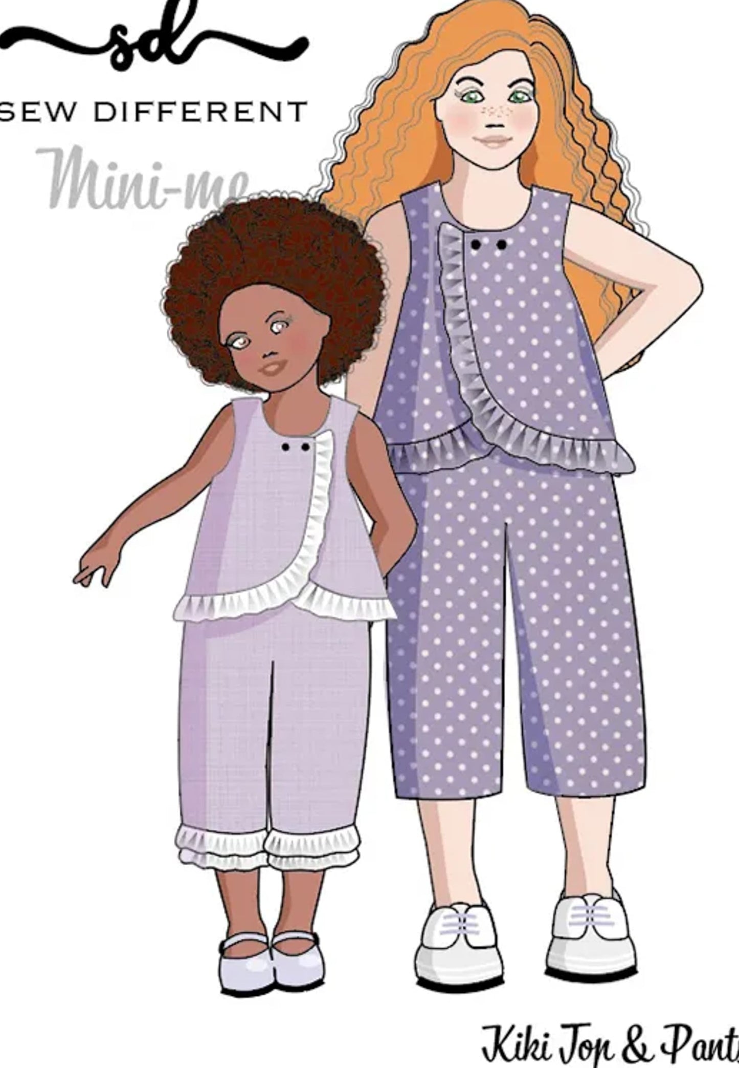Sew Different: Mini-Me Kiki Top & Pants