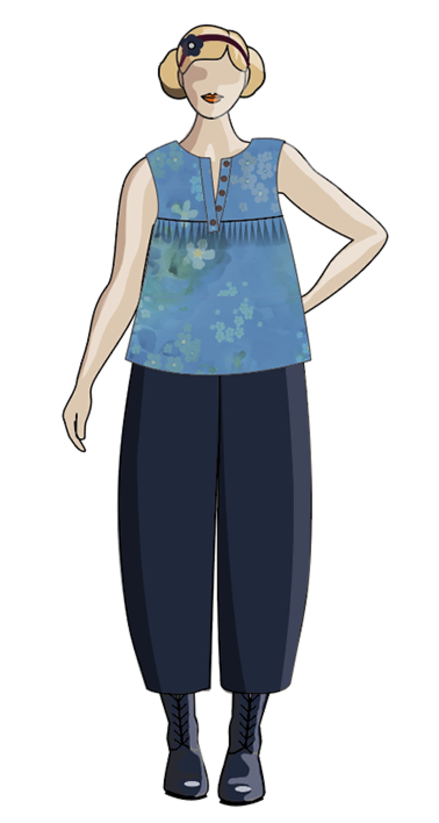 Sew Different: Felis Blouse