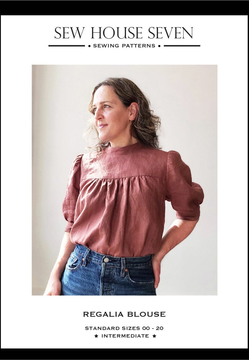 Sew House Seven: Regalia Blouse UK 4-24 OR 20-38