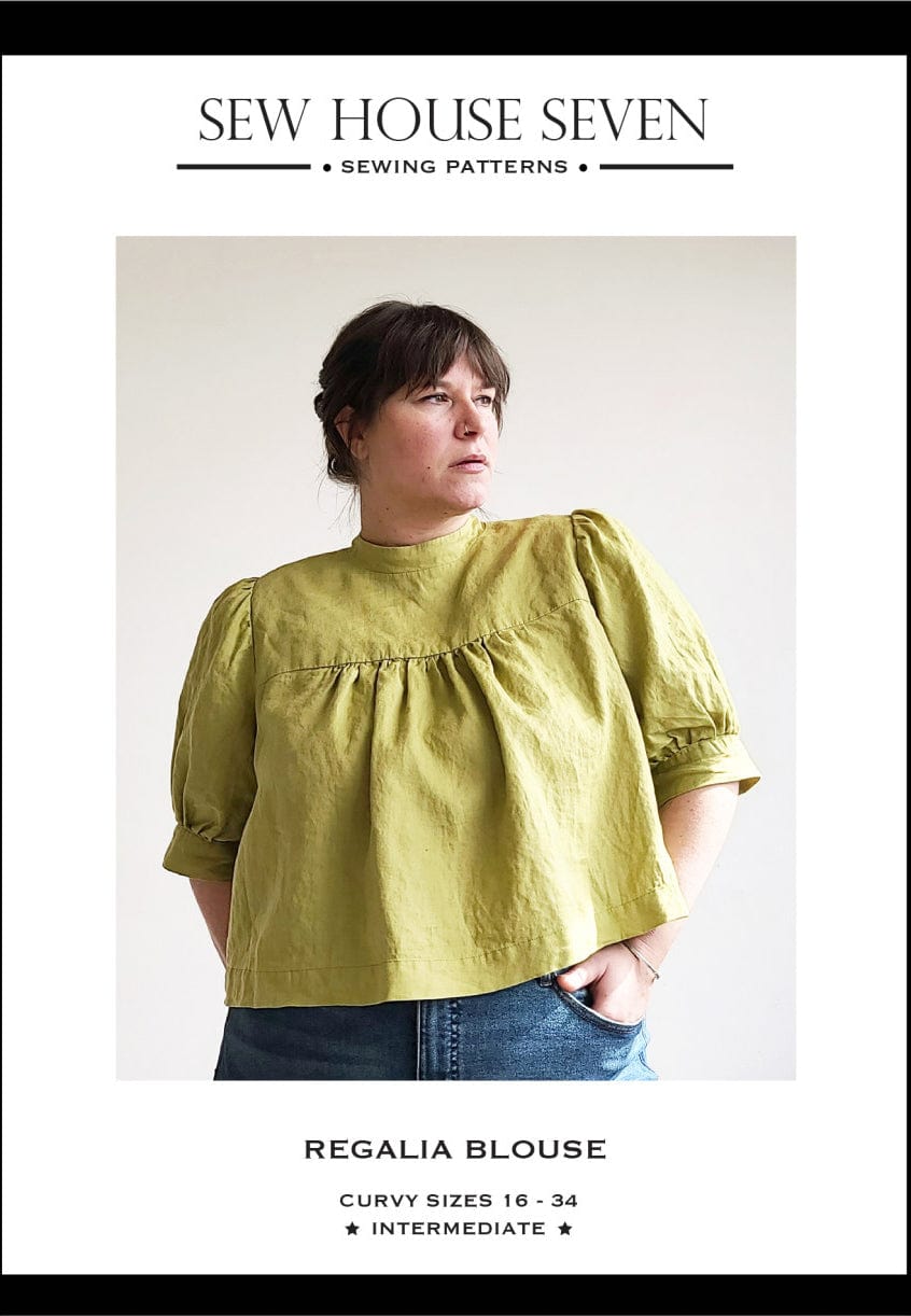 Sew House Seven: Regalia Blouse UK 4-24 OR 20-38
