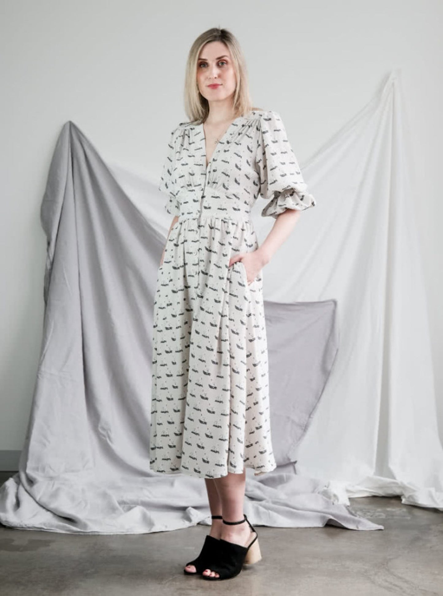 Style Arc: Belle Woven Dress