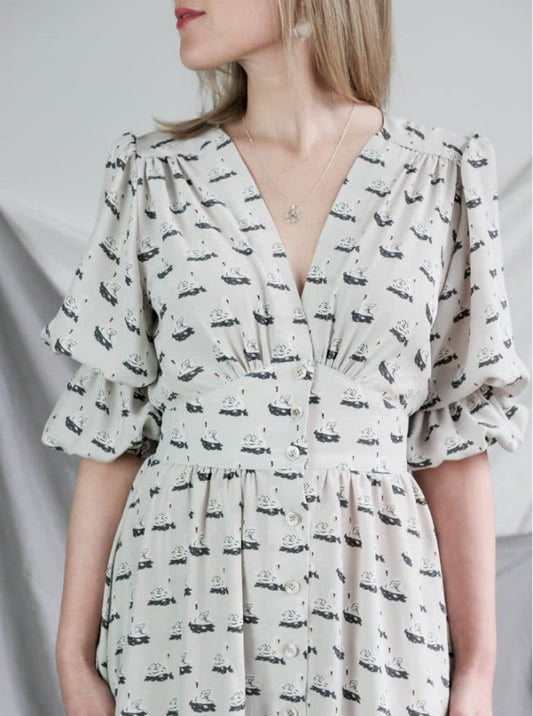 Style Arc: Belle Woven Dress
