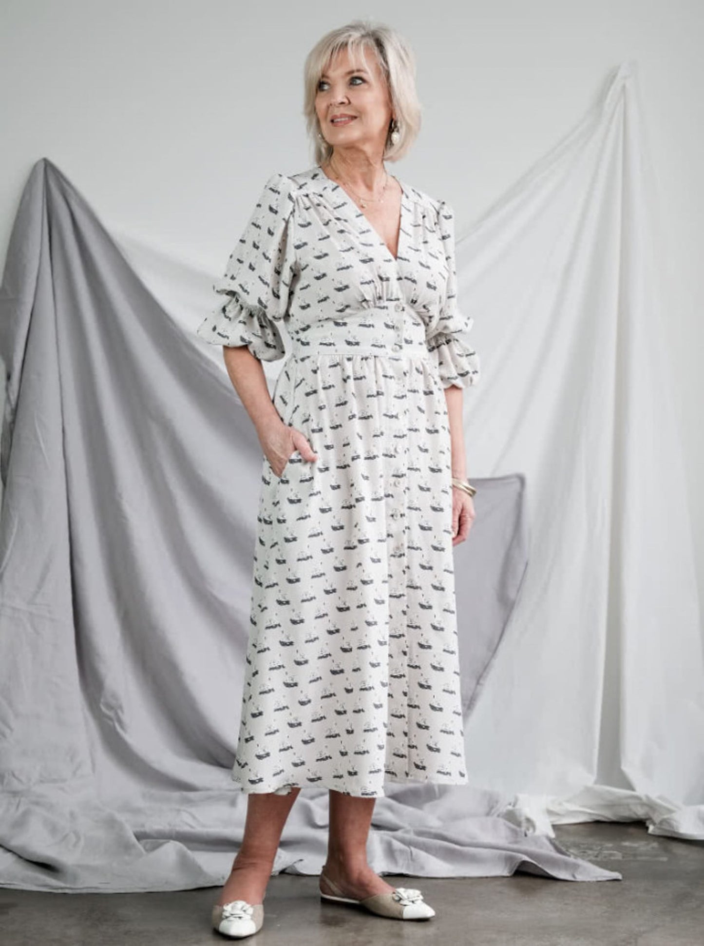 Style Arc: Belle Woven Dress