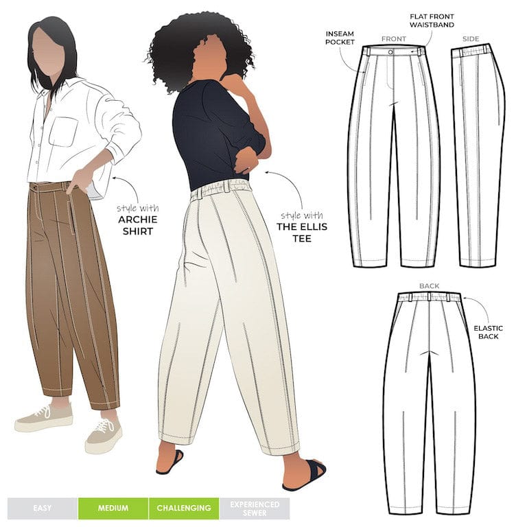 Style Arc: Twig Woven Pant