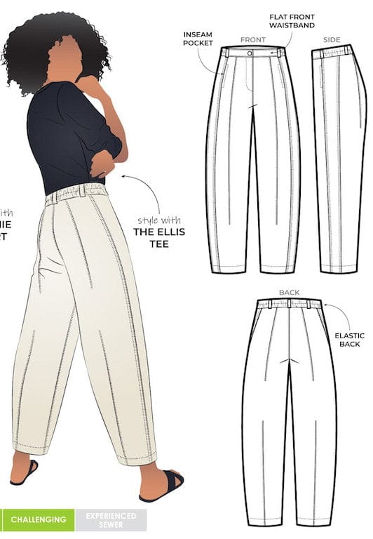Style Arc: Twig Woven Pant