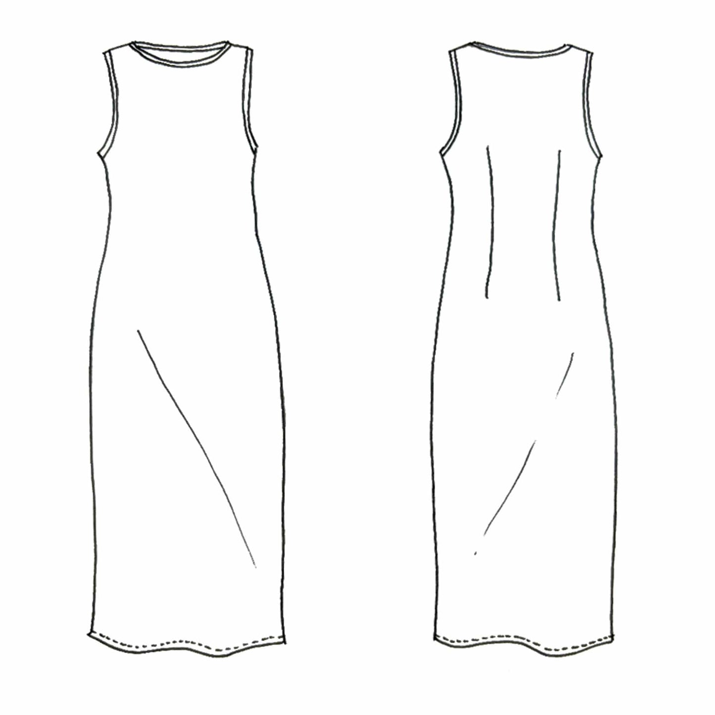 Tessuti Patterns: Alessi Bias Dress